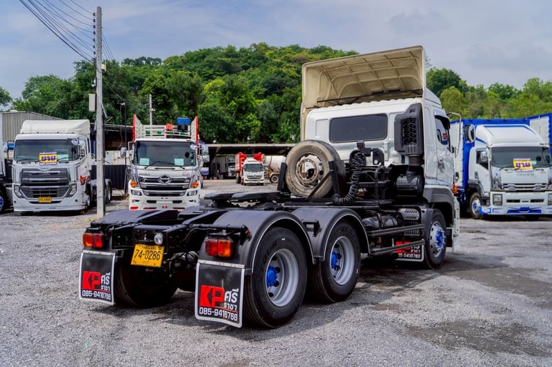 HINO FM 344แรงม้า รถบรรทุก 10ล้อ หัวลาก เฉพาะหัว ปี2021 HINO FM 344แรงม้า รถบรรทุก 10ล้อ หัวลาก เฉพาะหัว ปี2021