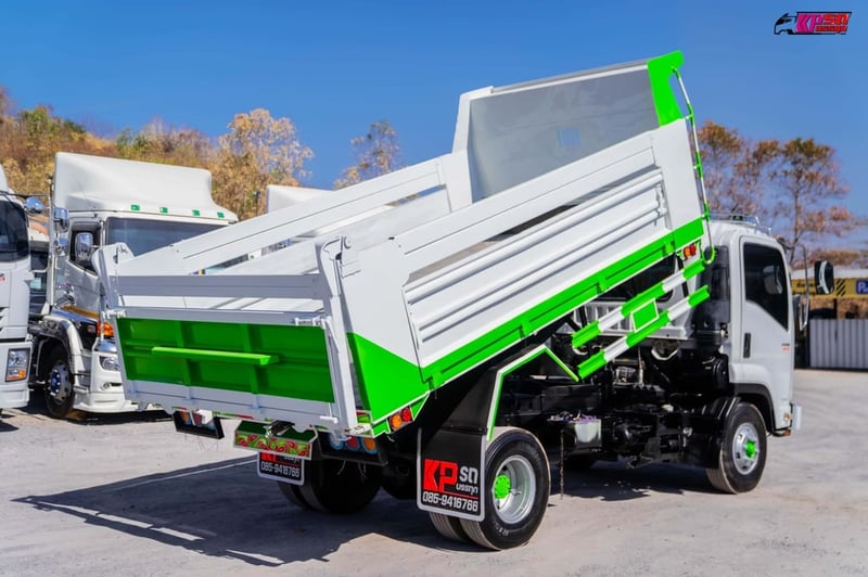 ISUZU FRR 210แรงม้า รถบรรทุก 6ล้อ ดั้มพ์ ปี2020 เลขไมล์น้อยกว่า 100,000 กม.
