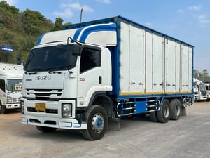 ISUZU FVM รถบรรทุก 10ล้อ ตู้แห้ง ปี2022 เลขไมล์น้อยกว่า 500,000 กม. ISUZU FVM รถบรรทุก 10ล้อ ตู้แห้ง ปี2022 เลขไมล์น้อยกว่า 500,000 กม.