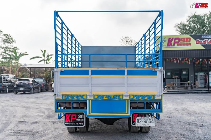 HINO FG 212แรงม้า รถบรรทุก 6ล้อ กระบะคอกสูง ปี2013 เลขไมล์น้อยกว่า 500,000 กม.