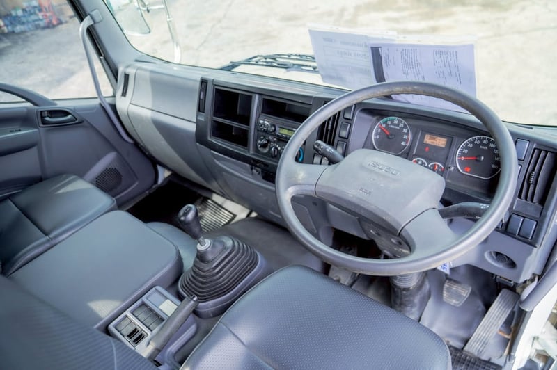 ISUZU FRR 190แรงม้า รถบรรทุก 6ล้อ โม่ผสมปูน ปี2018