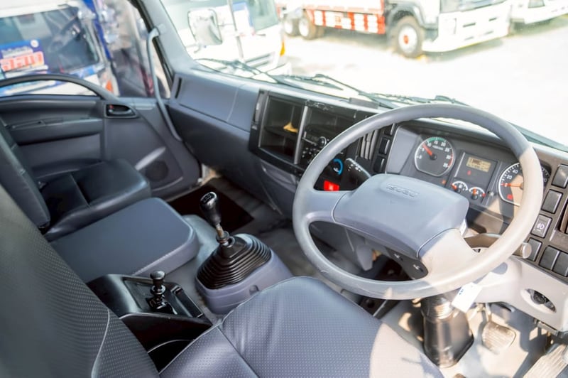 ISUZU FVM 240แรงม้า รถบรรทุก 10ล้อ พื้นเรียบ ปี2018