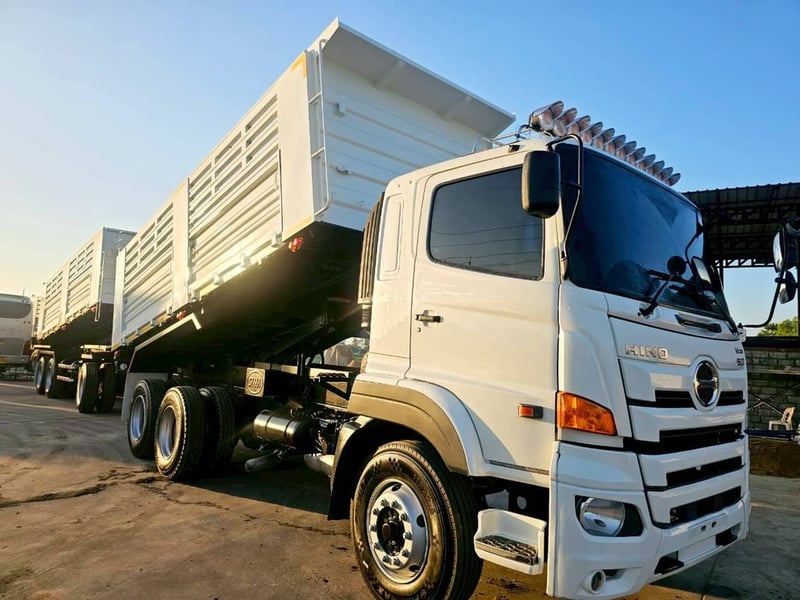 รถพ่วง Hino Victor 380 ปี61