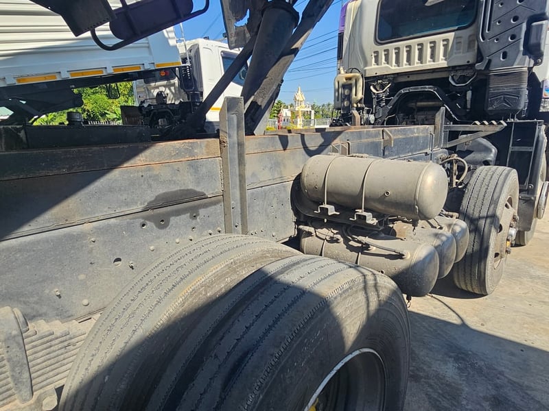 ISUZU FXZ 360  รถบรรทุก 12ล้อ พ่วงแม่ลูก ปี2012