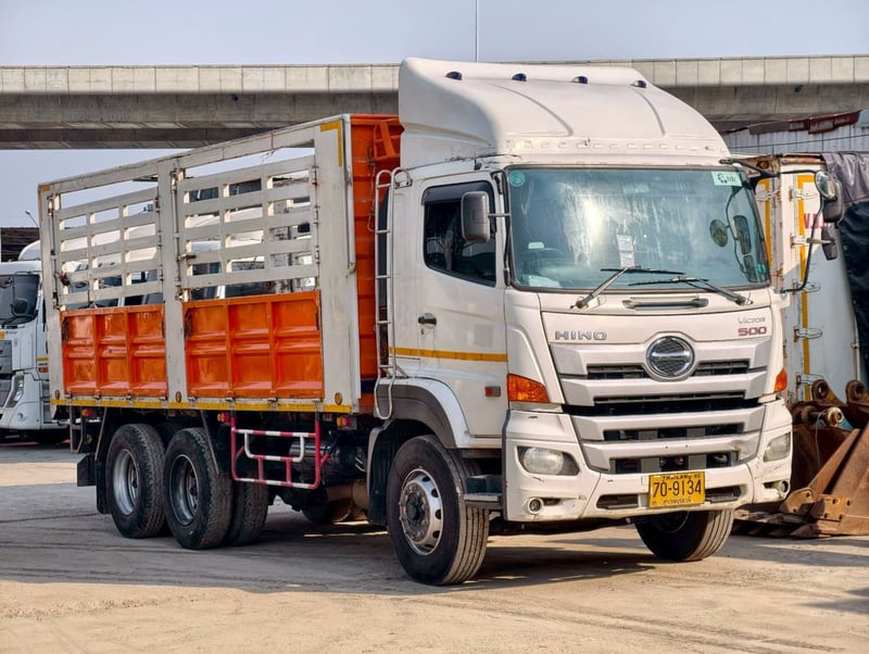 ‼️HINO FM 344แรงม้า รถบรรทุก 10ล้อ กระบะคอกสูง ปี2020‼️