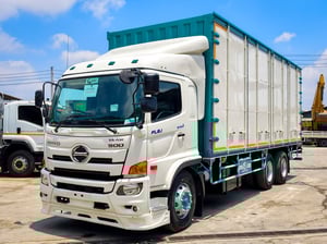 HINO FL 260แรงม้า รถบรรทุก 10ล้อ ตู้แห้ง ปี2017 HINO FL 260แรงม้า รถบรรทุก 10ล้อ ตู้แห้ง ปี2017