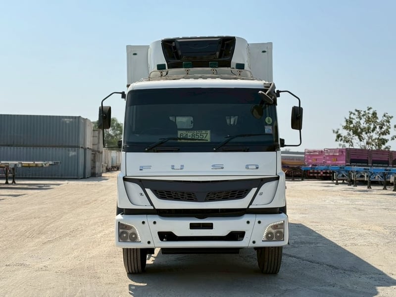 🔥MITSUBISHI FUSO FJ 231แรงม้า รถบรรทุก 10ล้อ ตู้เย็น ปี2018🔥