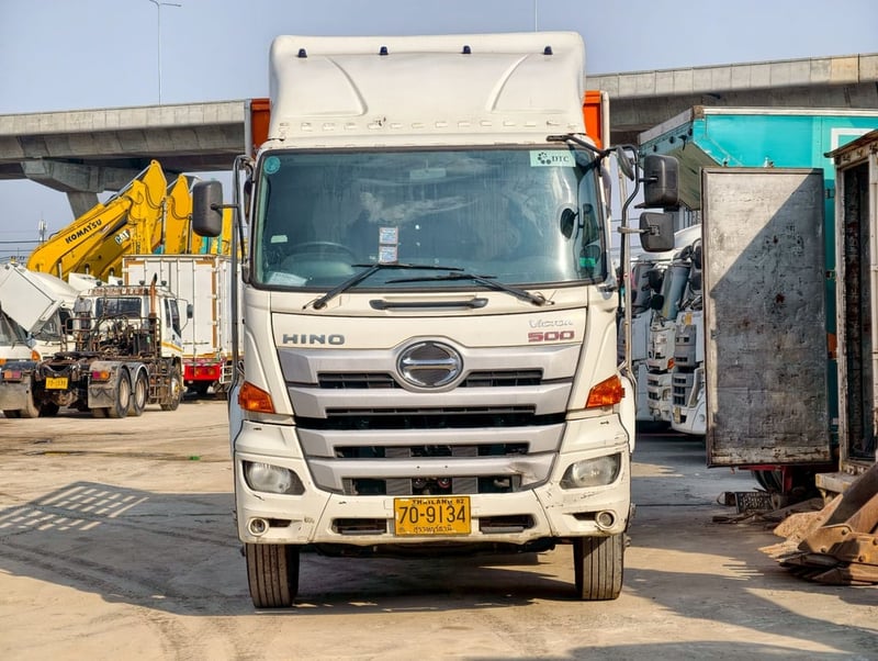 ‼️HINO FM 344แรงม้า รถบรรทุก 10ล้อ กระบะคอกสูง ปี2020‼️