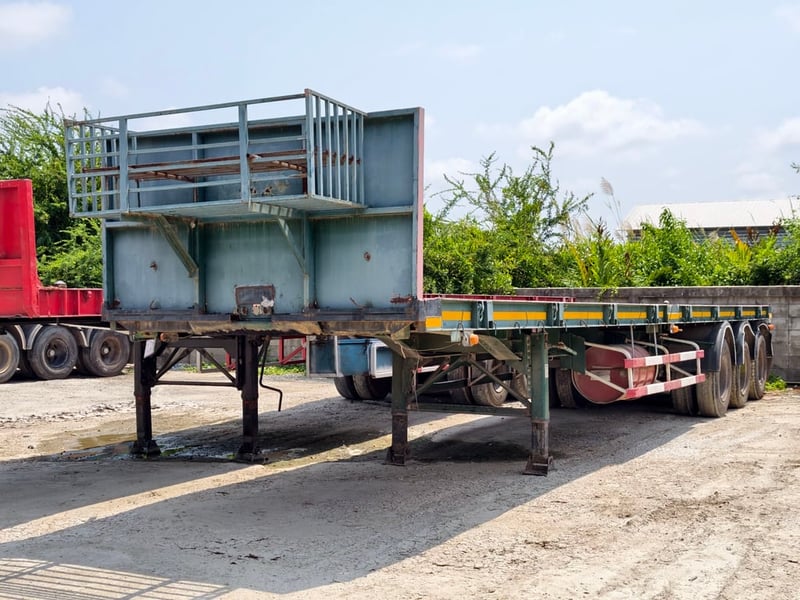 🔥หางพื้นเรียบ 3 เพลา ปี 51-60🔥 รีบจอง !! 🔥หางพื้นเรียบ 3 เพลา ปี 51-60🔥 รีบจอง !!