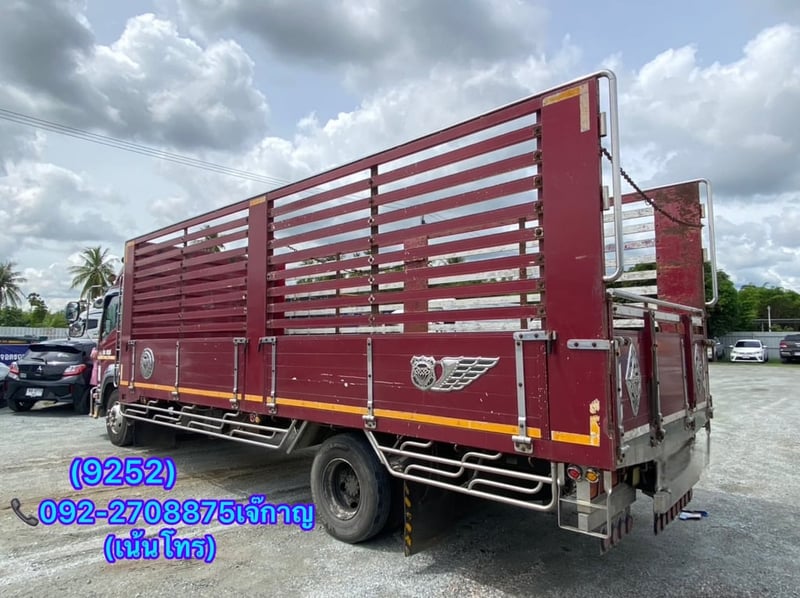 ISUZU FRR 210แรงม้า รถบรรทุก 6ล้อ กระบะคอกสูง ปี2019(9252) ISUZU FRR 210แรงม้า รถบรรทุก 6ล้อ กระบะคอกสูง ปี2019(9252)