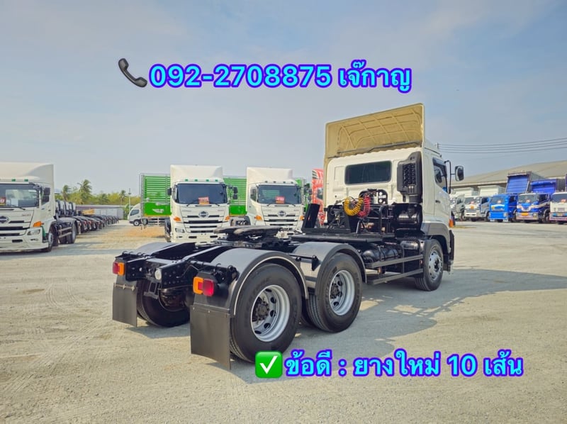 HINO FM 3,442แรงม้า รถบรรทุก 10ล้อ หัวลาก เฉพาะหัว ปี2022(7667) HINO FM 3,442แรงม้า รถบรรทุก 10ล้อ หัวลาก เฉพาะหัว ปี2022(7667)