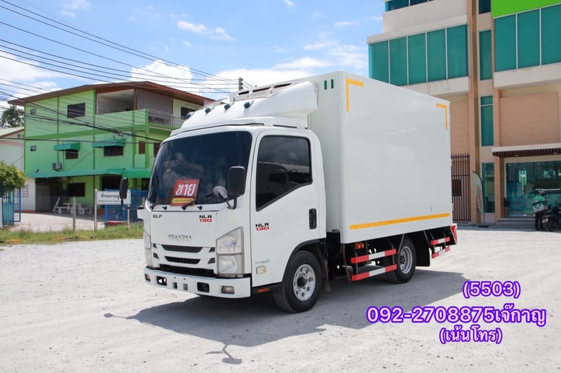 ISUZU NLR 130แรงม้า รถบรรทุก 4ล้อ ตู้แห้ง ปี2019(5503)