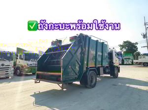 HINO FG 240แรงม้า รถบรรทุก 6ล้อ บรรทุกขยะ ปี2023(4084)