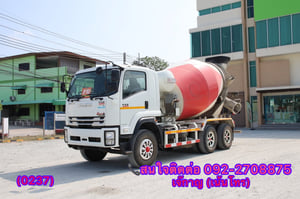 ISUZU FXZ 320แรงม้า รถบรรทุก 10ล้อ โม่ผสมปูน ปี2023(0237)