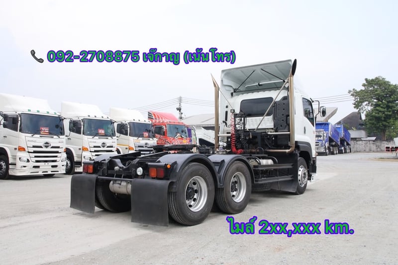 ISUZU GXZ 360แรงม้า รถบรรทุก หัวลาก 10ล้อ หัวลาก เฉพาะหัว ปี2023(9050)