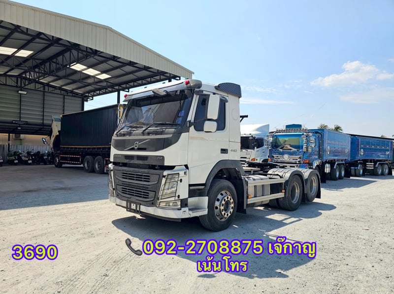 VOLVO FM รถบรรทุก หัวลาก 10ล้อ หัวลาก เฉพาะหัว ปี2018(3690)