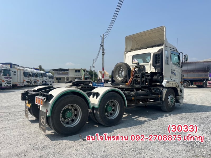 HINO FM 344แรงม้า รถบรรทุก 10ล้อ หัวลาก เฉพาะหัว ปี2016(3033)