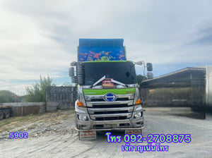 HINO FM 344แรงม้า รถบรรทุก 10ล้อ ดั้มพ์ ปี2023(5902)