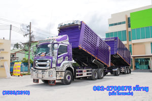 ISUZU FXZ 360แรงม้า รถบรรทุก 10ล้อ พ่วงแม่ลูก ปี2023(2533-2310)