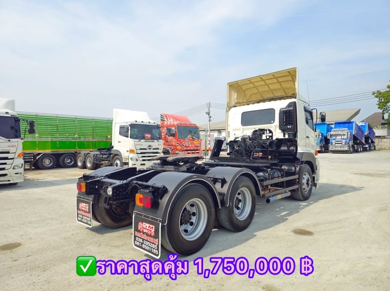 HINO FM 344แรงม้า รถบรรทุก 10ล้อ หัวลาก เฉพาะหัว ปี2018 (9739) HINO FM 344แรงม้า รถบรรทุก 10ล้อ หัวลาก เฉพาะหัว ปี2018 (9739)