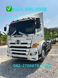 (HINO FM 344แรงม้า รถบรรทุก 10ล้อ หัวลาก เฉพาะหัว ปี2021(5071) (HINO FM 344แรงม้า รถบรรทุก 10ล้อ หัวลาก เฉพาะหัว ปี2021(5071)