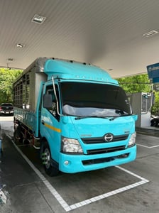 HINO XZU 150แรงม้า รถบรรทุก 6ล้อ สองแถว ปี2018(2872)