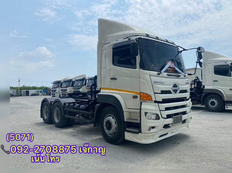 HINO FM 344แรงม้า รถบรรทุก 10ล้อ หัวลาก เฉพาะหัว ปี2021(5071)