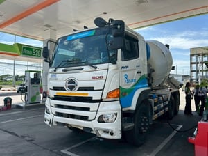 สิบล้อโม่ปูน HINO FM1A 344 แรงปี2567(1834)