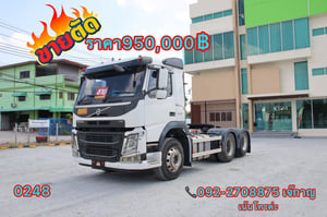 VOLVO FM 440แรงม้า รถบรรทุก หัวลาก 10ล้อ หัวลาก เฉพาะหัว ปี2017(0248)