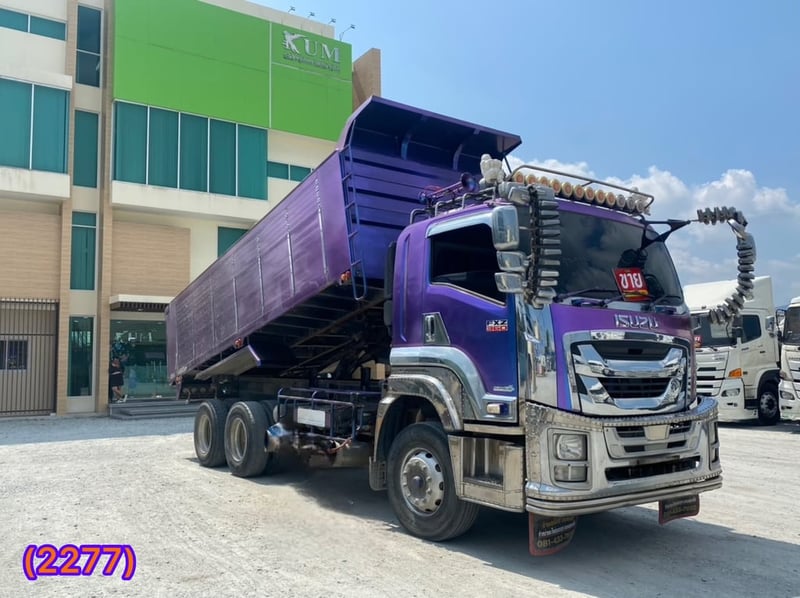 ISUZU FXZ 360แรงม้า รถบรรทุก 10ล้อ ดั้มพ์ ปี2021(2277)