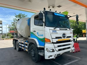 สิบล้อโม่ปูน HINO FM1A 344 แรงปี2567(1834)