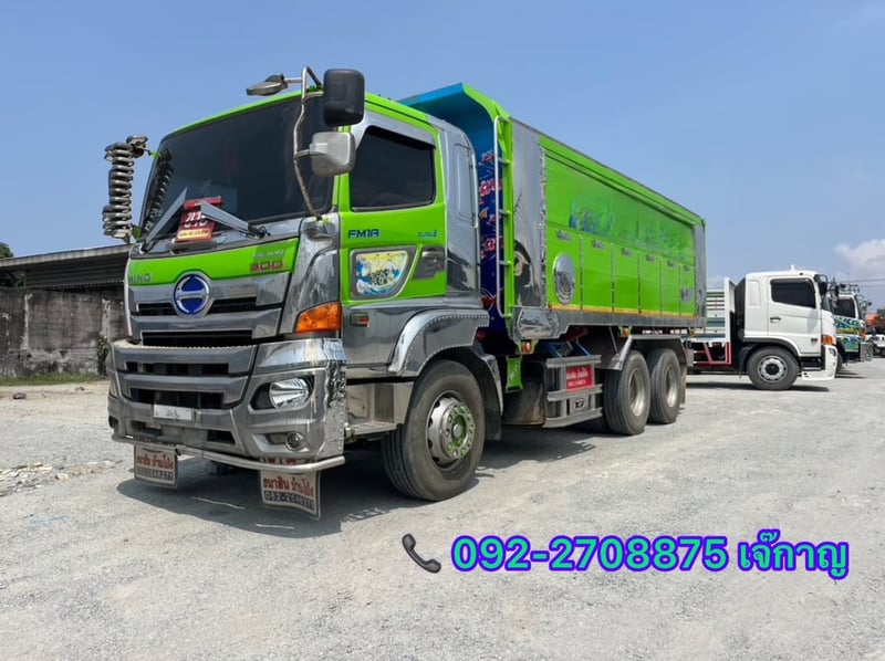 HINO FM 344แรงม้า รถบรรทุก 10ล้อ ดั้มพ์ ปี2023 (5902)