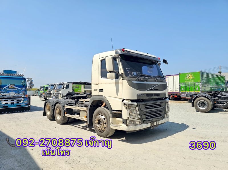 VOLVO FM รถบรรทุก หัวลาก 10ล้อ หัวลาก เฉพาะหัว ปี2018(3690) VOLVO FM รถบรรทุก หัวลาก 10ล้อ หัวลาก เฉพาะหัว ปี2018(3690)