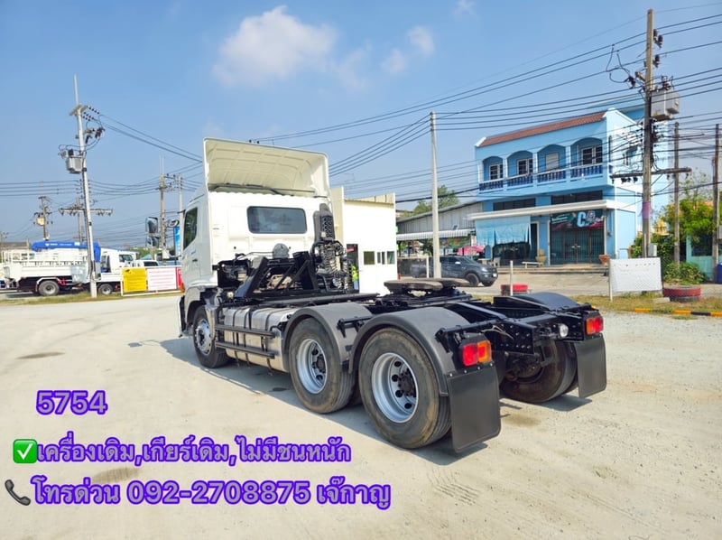 HINO FM 344แรงม้า รถบรรทุก 10ล้อ หัวลาก เฉพาะหัว ปี2019(5754)