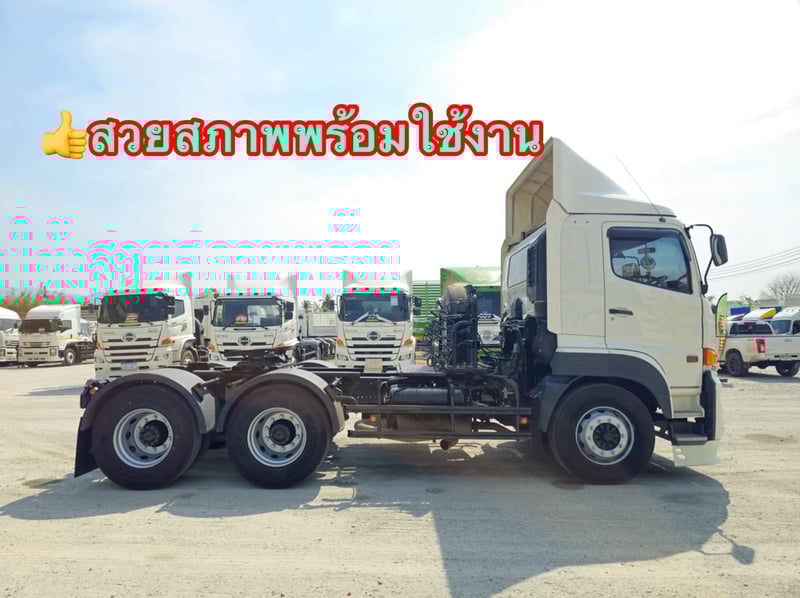 HINO FM 344แรงม้า รถบรรทุก 10ล้อ หัวลาก เฉพาะหัว ปี2022 (5272)
