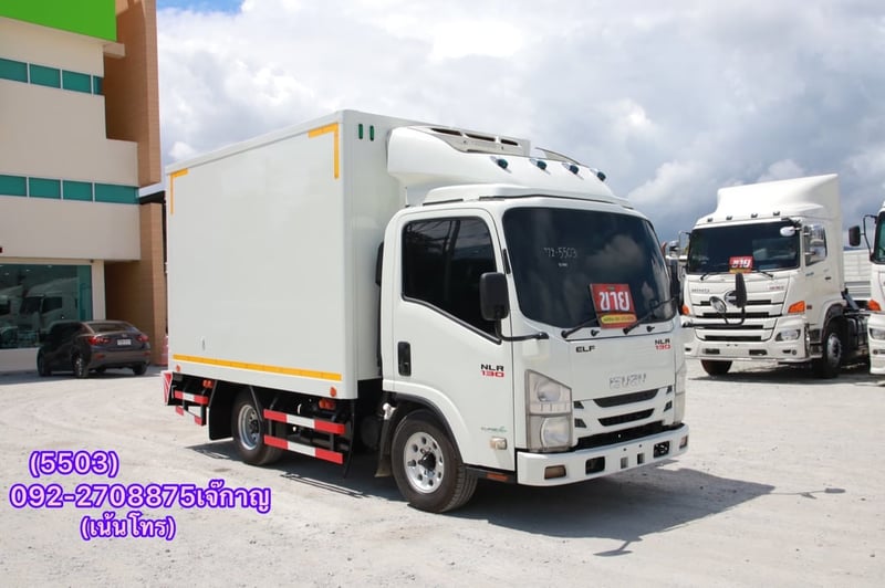 ISUZU NLR 130แรงม้า รถบรรทุก 4ล้อ ตู้แห้ง ปี2019(5503)