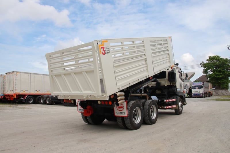 HINO FM 344แรงม้า รถบรรทุก 10ล้อ ดั้มพ์ ปี2023(5411)