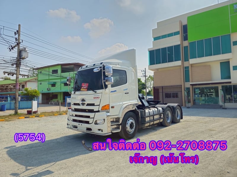 HINO FM 344แรงม้า รถบรรทุก 10ล้อ หัวลาก เฉพาะหัว ปี2019(5754)