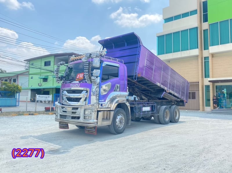 ISUZU FXZ 360แรงม้า รถบรรทุก 10ล้อ ดั้มพ์ ปี2021(2277) ISUZU FXZ 360แรงม้า รถบรรทุก 10ล้อ ดั้มพ์ ปี2021(2277)