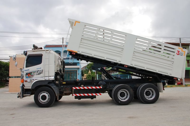 HINO FM 344แรงม้า รถบรรทุก 10ล้อ ดั้มพ์ ปี2023(5411)