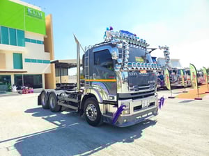 ISUZU GXZ 360แรงม้า รถบรรทุก หัวลาก 10ล้อ หัวลาก เฉพาะหัว ปี2023 (9050)