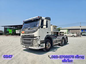 VOLVO FM 440แรงม้า รถบรรทุก หัวลาก 10ล้อ หัวลาก เฉพาะหัว ปี2017(0247)