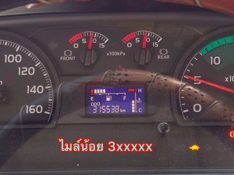 HINO FM 344แรงม้า รถบรรทุก 10ล้อ หัวลาก เฉพาะหัว ปี2022 (5272)