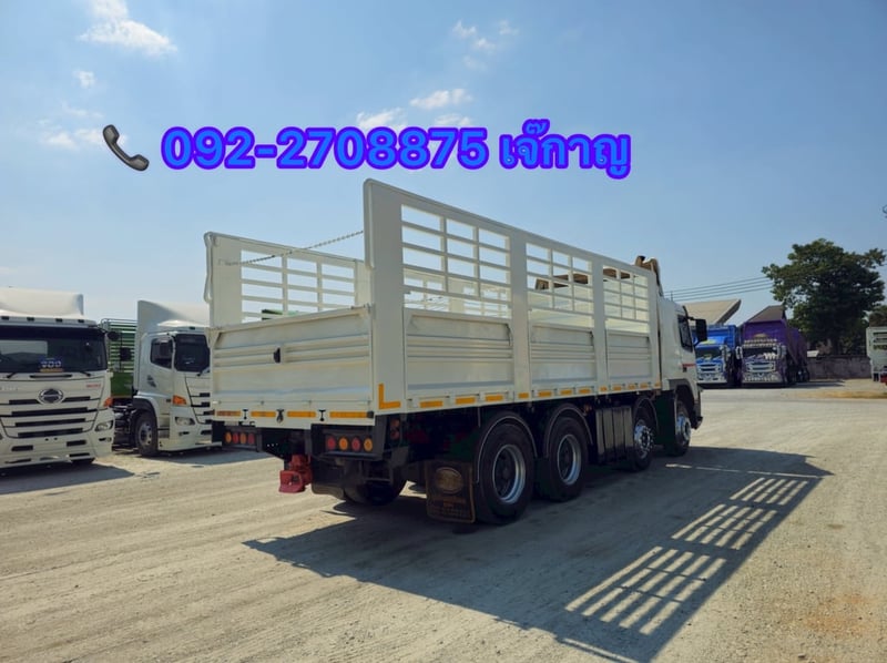VOLVO FM รถบรรทุก 12ล้อ กระบะคอกสูง(2900)