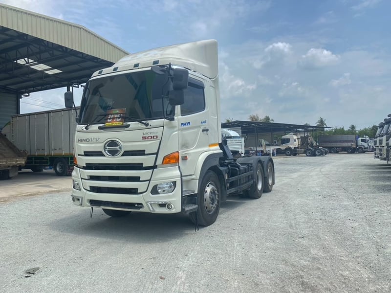 HINO FM 344แรงม้า รถบรรทุก 10ล้อ หัวลาก เฉพาะหัว ปี2023(2517)