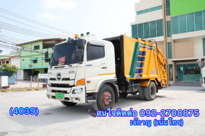 HINO FG 240แรงม้า รถบรรทุก 6ล้อ บรรทุกขยะ ปี2023(4039)