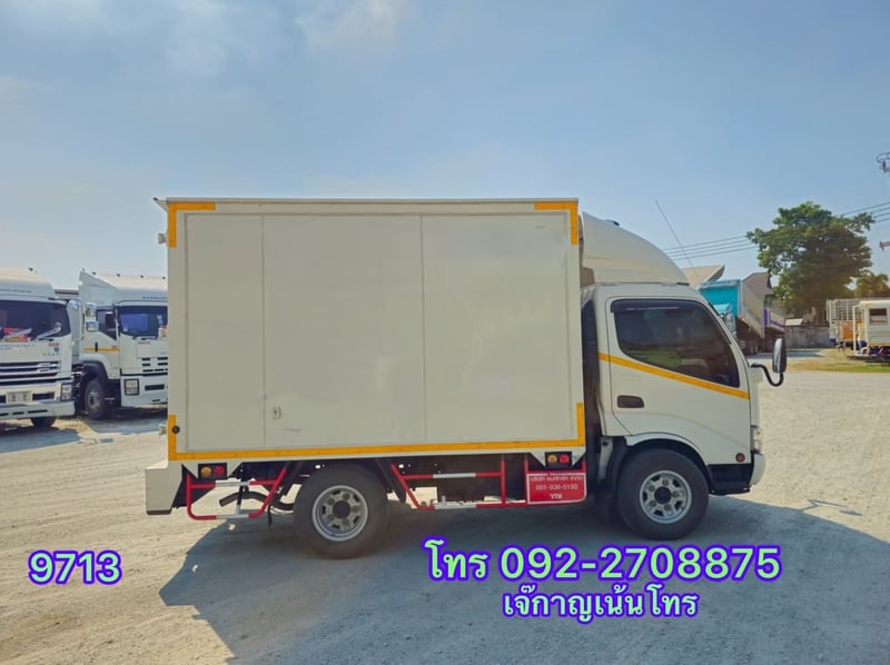 HINO XZU 136แรงม้า รถบรรทุก 4ล้อ ตู้แห้ง ปี2024(9713)