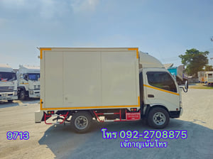 HINO XZU 136แรงม้า รถบรรทุก 4ล้อ ตู้แห้ง ปี2024(9713)