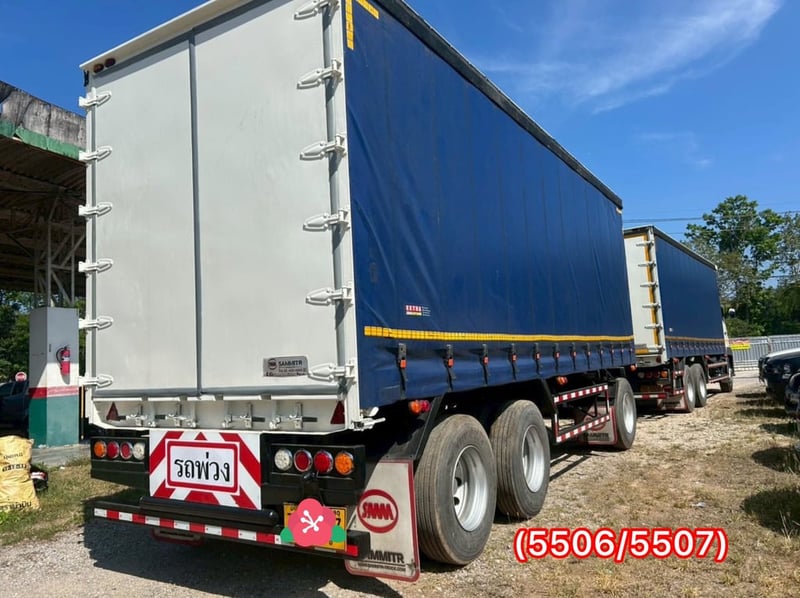 HINO FL 344แรงม้า รถบรรทุก 10ล้อ พ่วงแม่ลูก ปี2024(5506-5507)