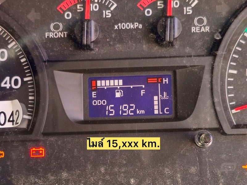 HINO FL 260แรงม้า รถบรรทุก 10ล้อ กระบะคอกสูง ปี2023(5115)